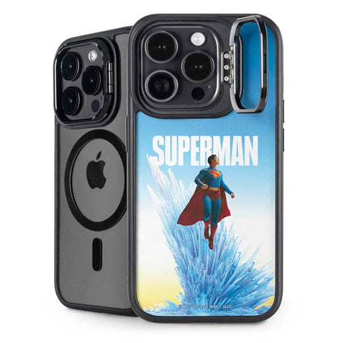 Superman 2025 Fortress of Solitude Classic Rise iPhone 15 Pro Max Kickstand Case